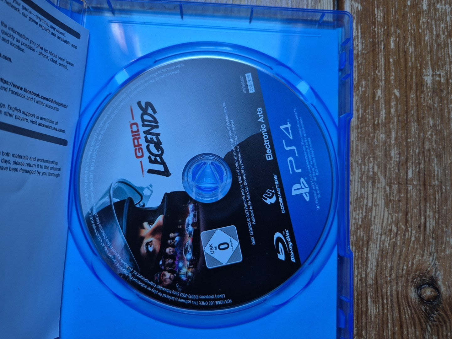 Grid Legends Sony Playstation 4 PAL UK PS4