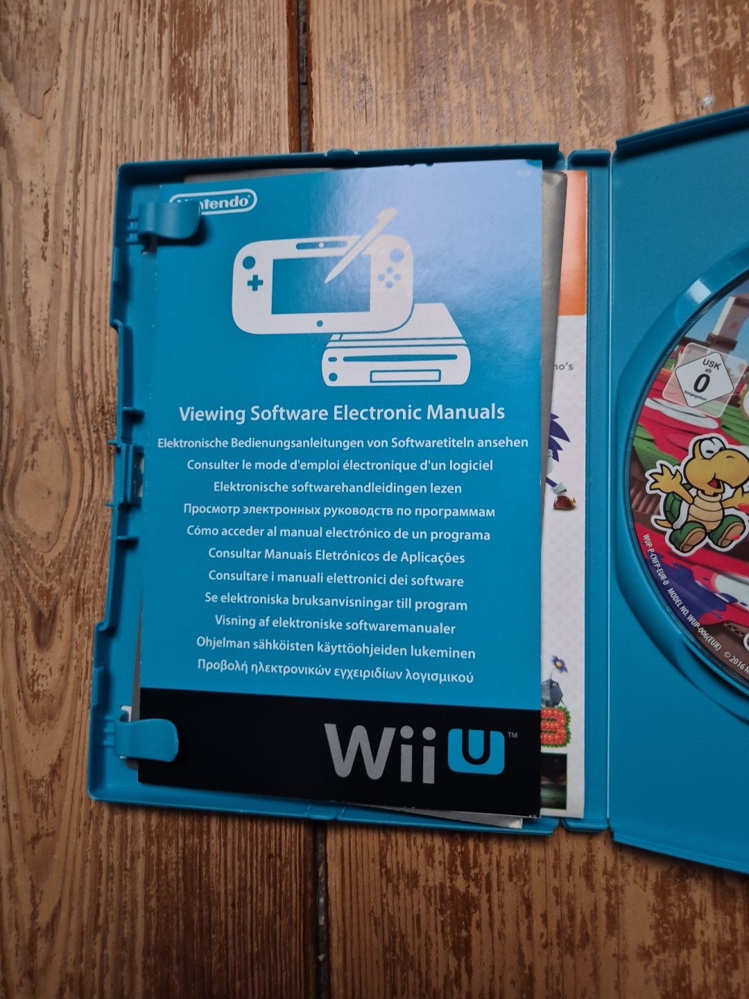 Paper Mario: Color Splash (Nintendo Wii U, 2016) PAL UK