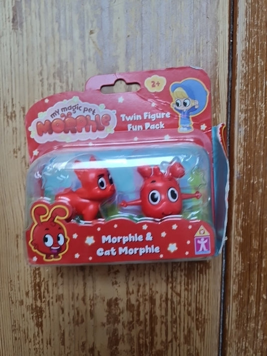 My Magic Pet Morphle Twin Figure Fun Pack Morphle And Cat Morphle
