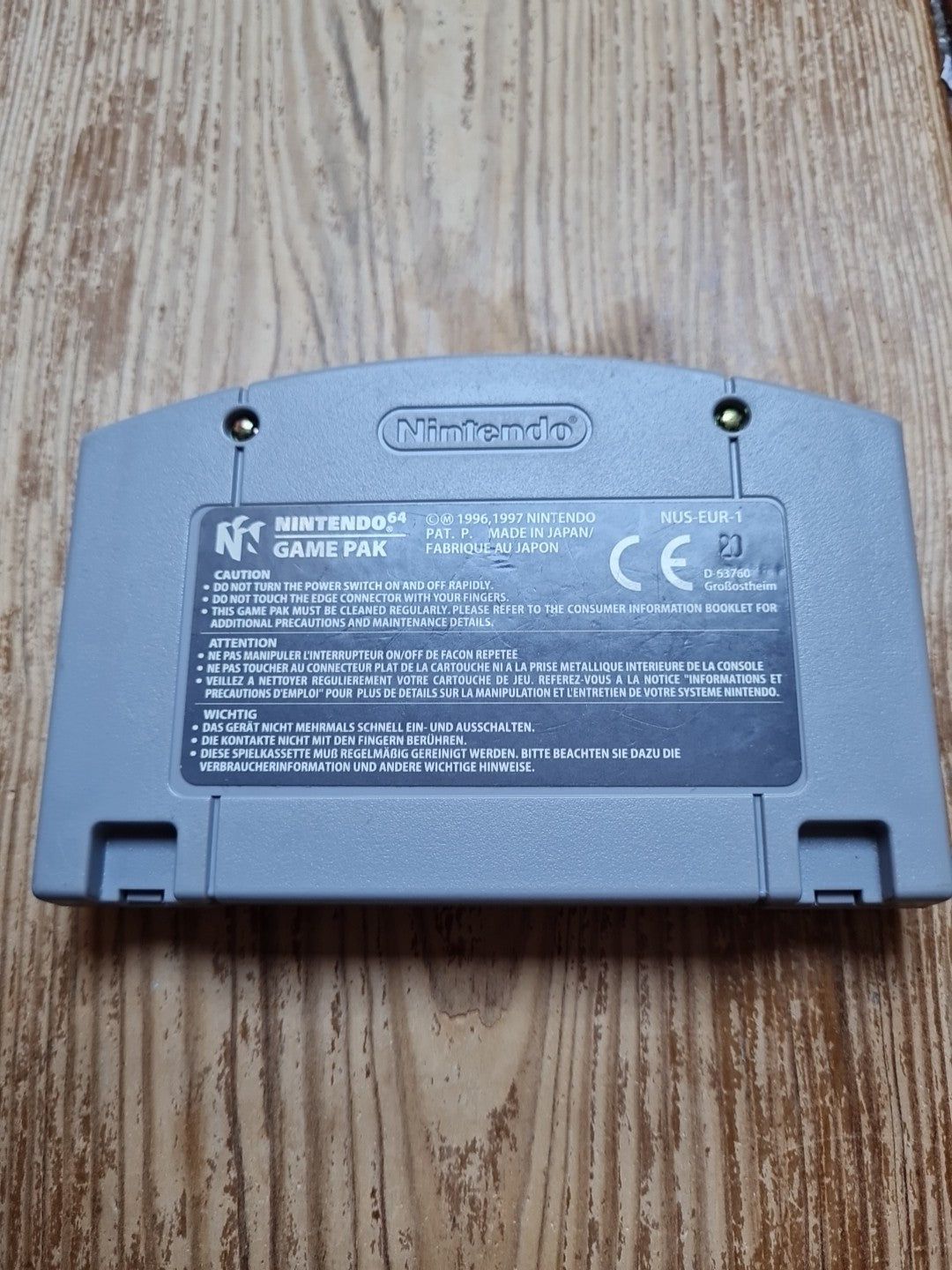 Hybrid Heaven PAL Nintendo 64 N64 UK Version