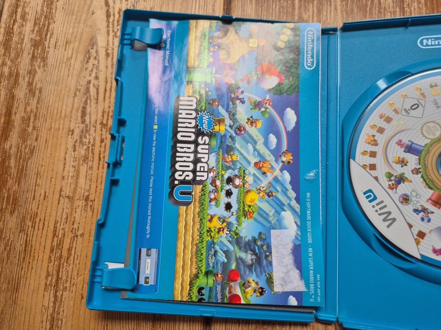 New Super Mario Bros U (Wii, 2012) PAL UK