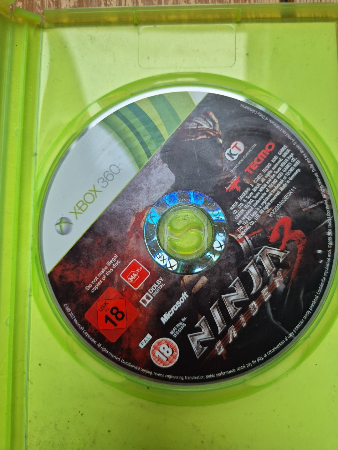 Ninja Gaiden 3 - Xbox 360 PAL UK