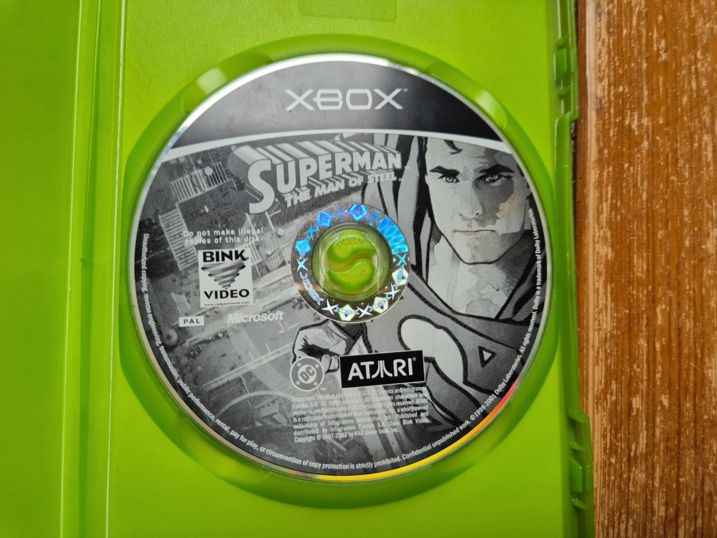 Superman The Man Of Steel Microsoft Xbox PAL UK
