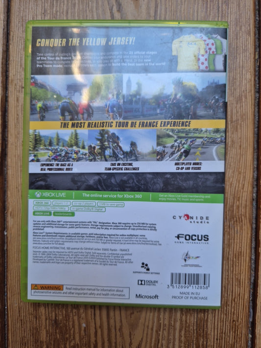 Tour De France 2014 (Xbox 360) - Complete With Manual PAL UK