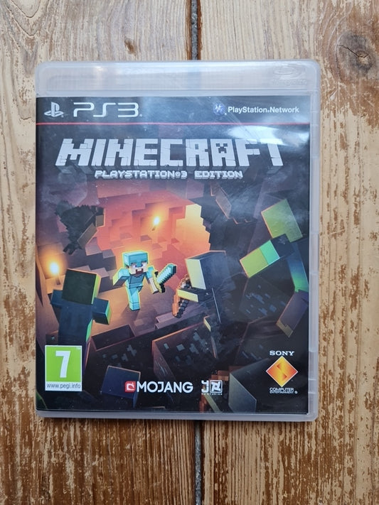 Minecraft - PlayStation 3 Edition (Sony PlayStation 3, 2014) PS3 Complete PAL UK