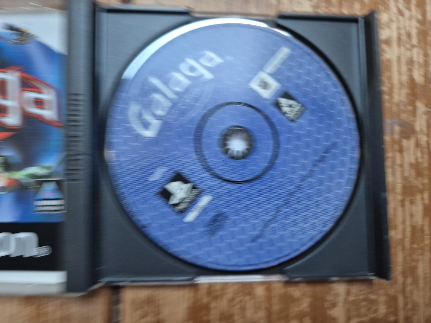 Galaga Destination: Earth PS1 Sony PlayStation Compete With Manual PAL UK