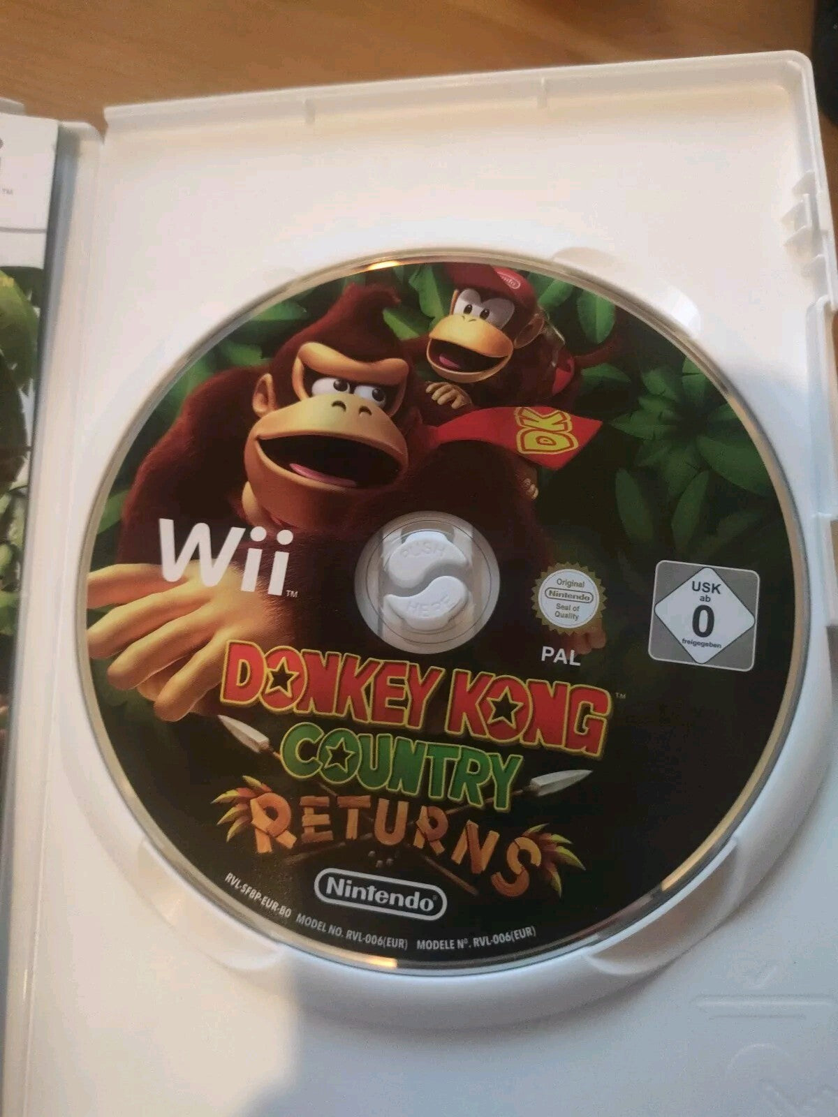 Donkey Kong Country Returns (Nintendo Wii, 2010) PAL UK Complete with Manual