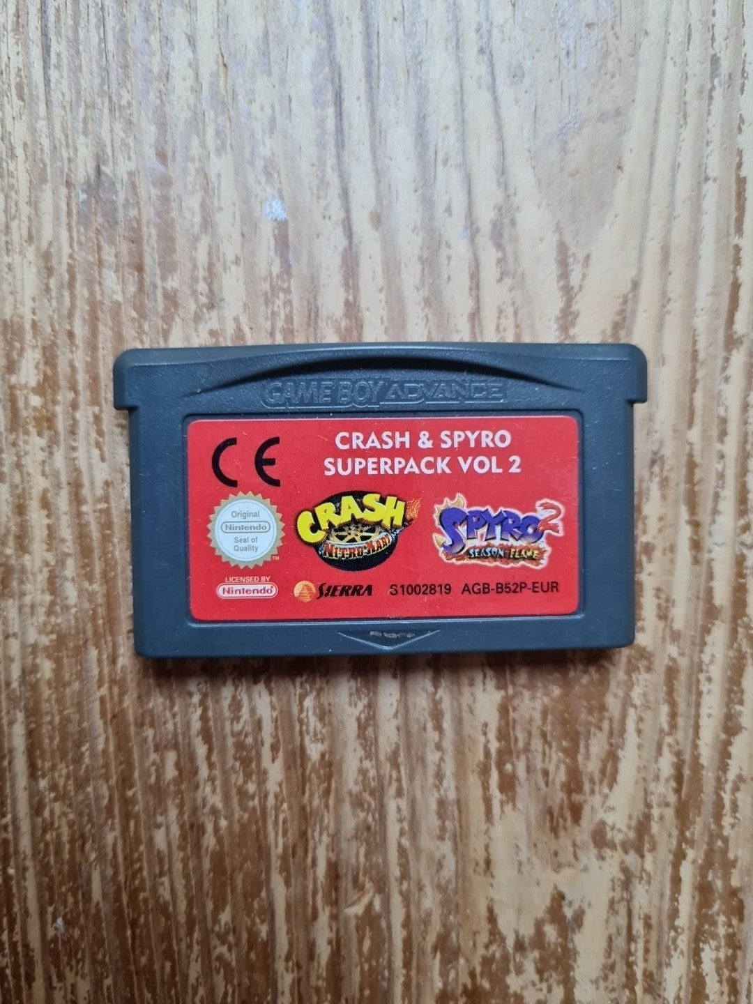 Crash & Spyro Super Pack Vol. 2 - Nintendo Game Boy Advance GBA PAL UK