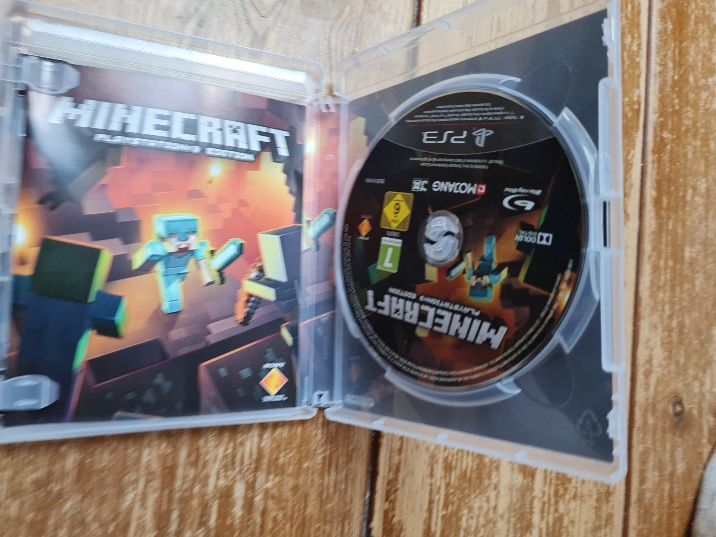 Minecraft - PlayStation 3 Edition (Sony PlayStation 3, 2014) PS3 Complete PAL UK