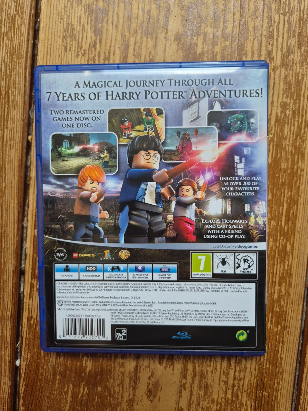 LEGO Harry Potter Collection Edition PlayStation 4 PS4 In Limited Edition Sleeve
