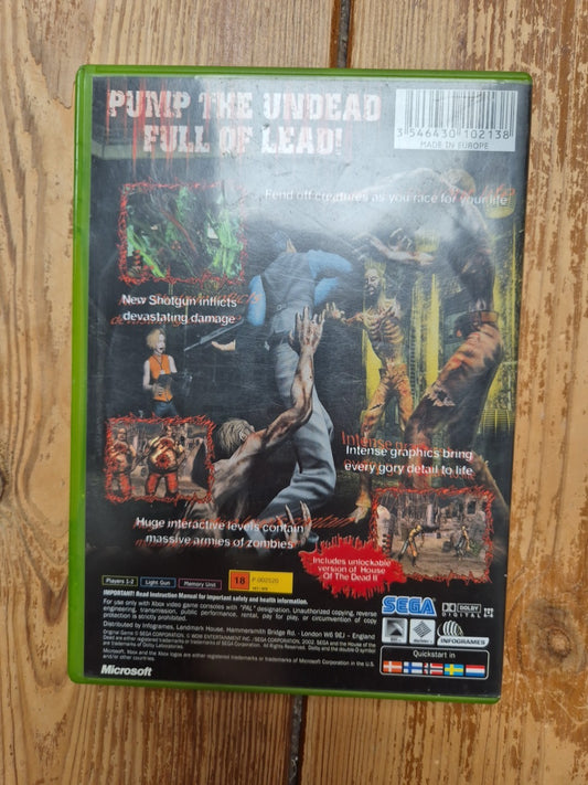 The House Of The Dead 3 Original Xbox PAL UK Version