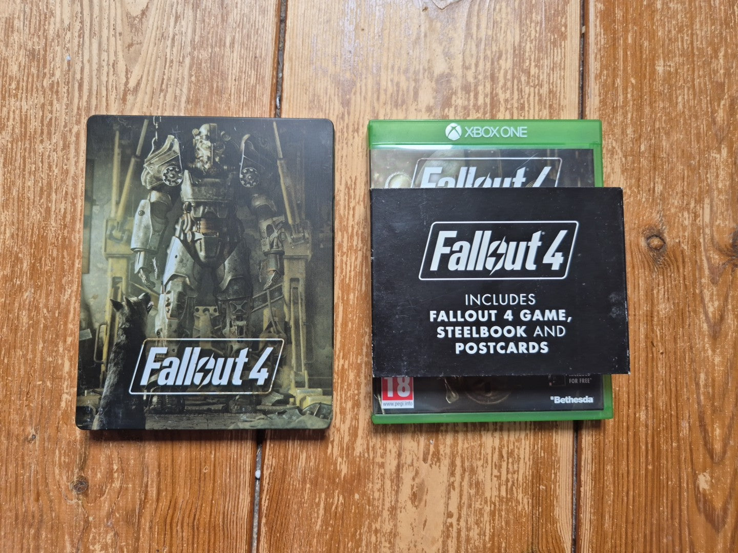 Fallout 4 Lumited Edition Steelbook And Postcards And Game Complete PAL UK