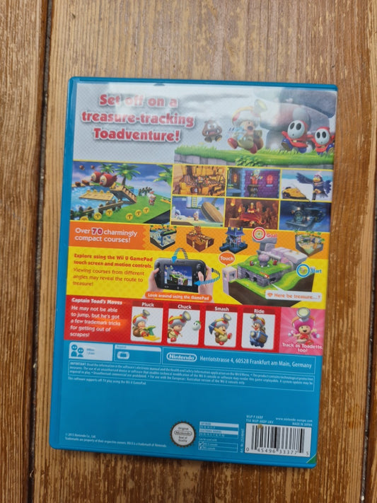 Captain Toad: Treasure Tracker (Nintendo Wii U) PAL UK version