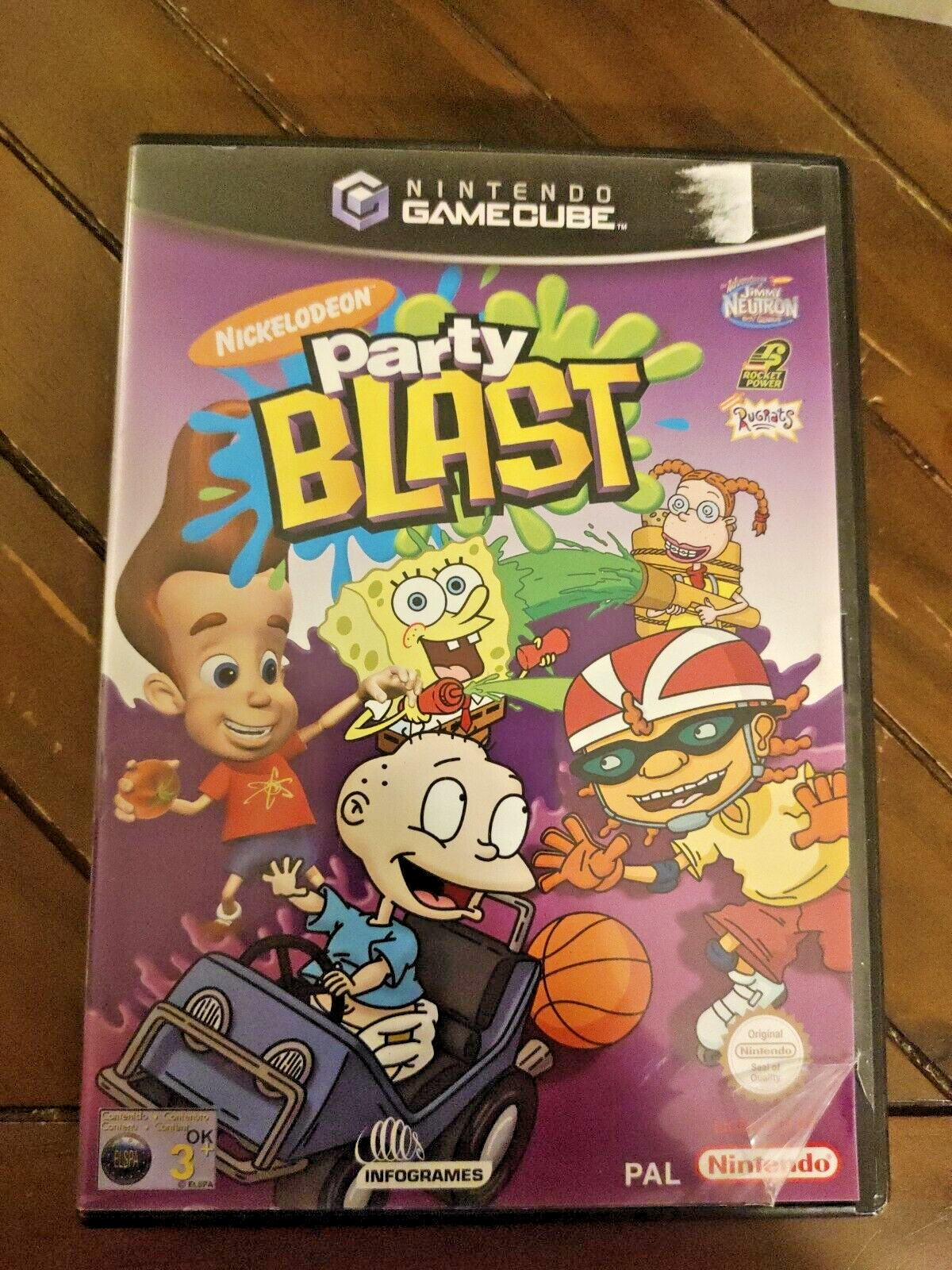 Nickelodeon Party Blast (Nintendo GameCube) - PAL UK Complete with Manual