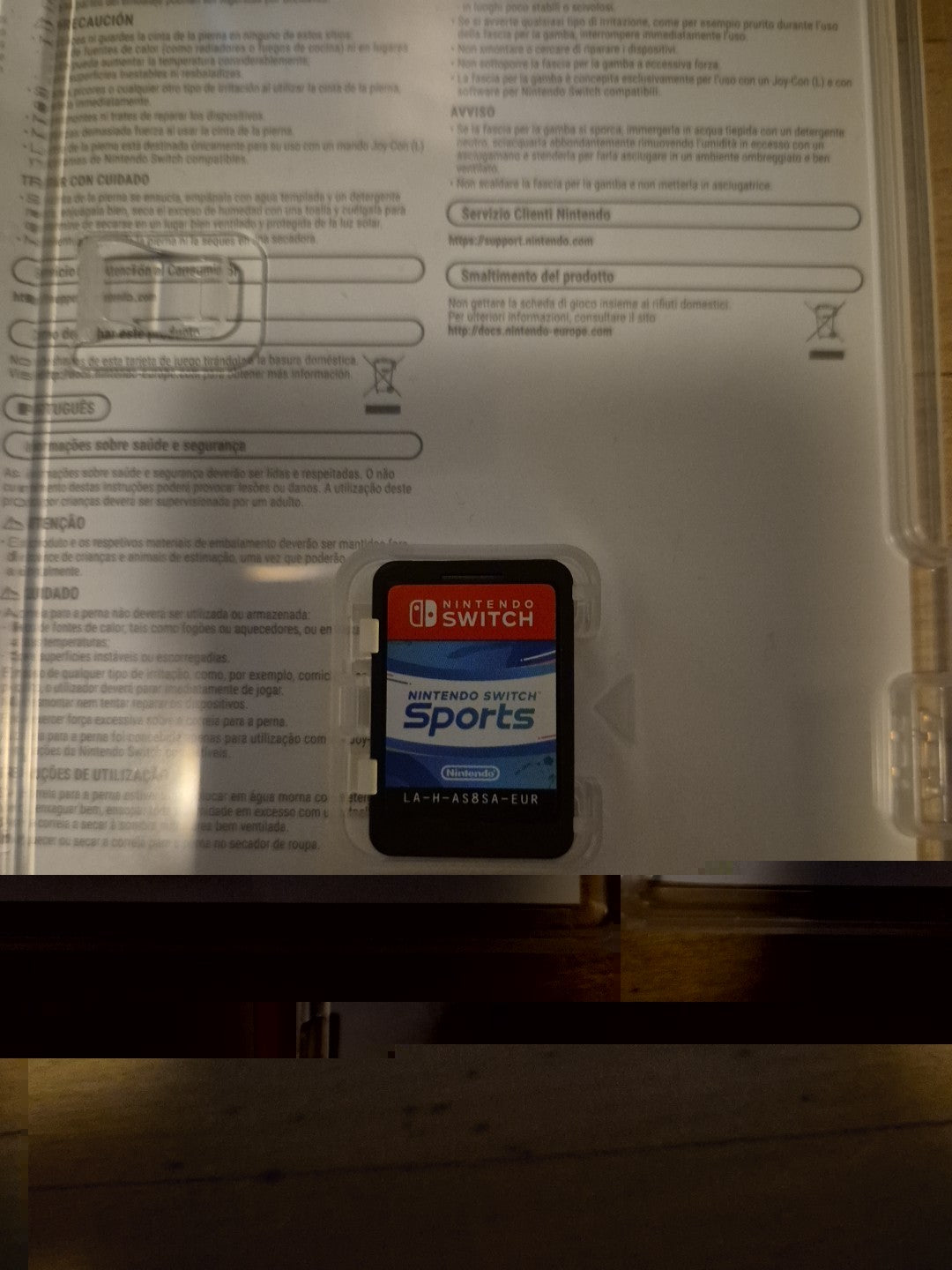 Nintendo Switch Sports Game - Nintendo Switch (With Case)