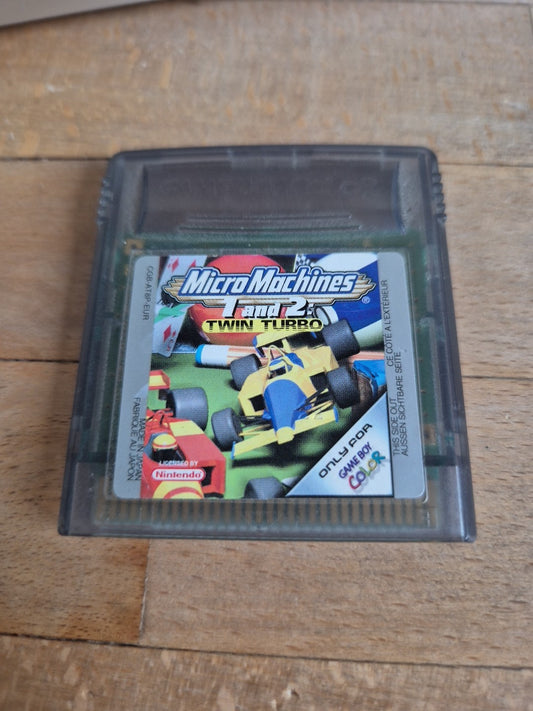 Micro Machines Twin Turbo Nintendo Game Boy Color Game Boy 1 and 2 PAL UK