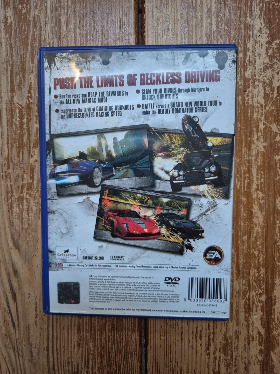 Burnout Dominator (PS2) PlayStation 2 PAL UK Complete With Manual