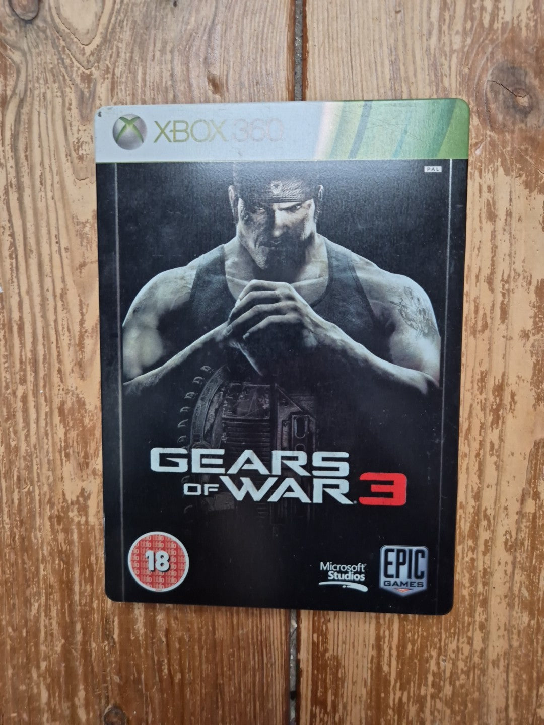 Gears Of War 3 Steelbook - Xbox 360 - Compete With Game And Manual PAL UK