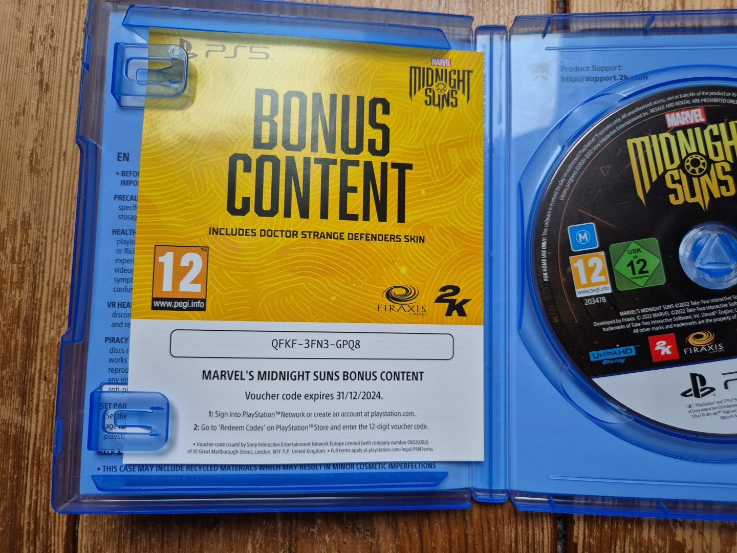 Marvel's Midnight Suns  (PS5) | Playstation 5 -PAL UK