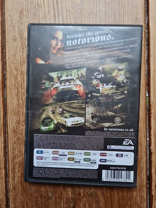 Need For Speed Most Wanted PC DVD-Rom Game - Complete With Manual