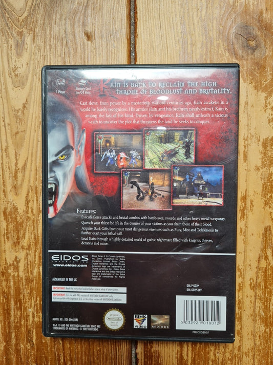 Blood Omen 2 Nintendo GameCube PAL Complete with Manual