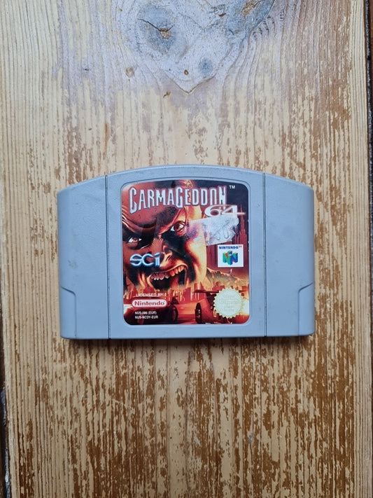 Carmageddon 64 Nintendo 64 N64 UK PAL