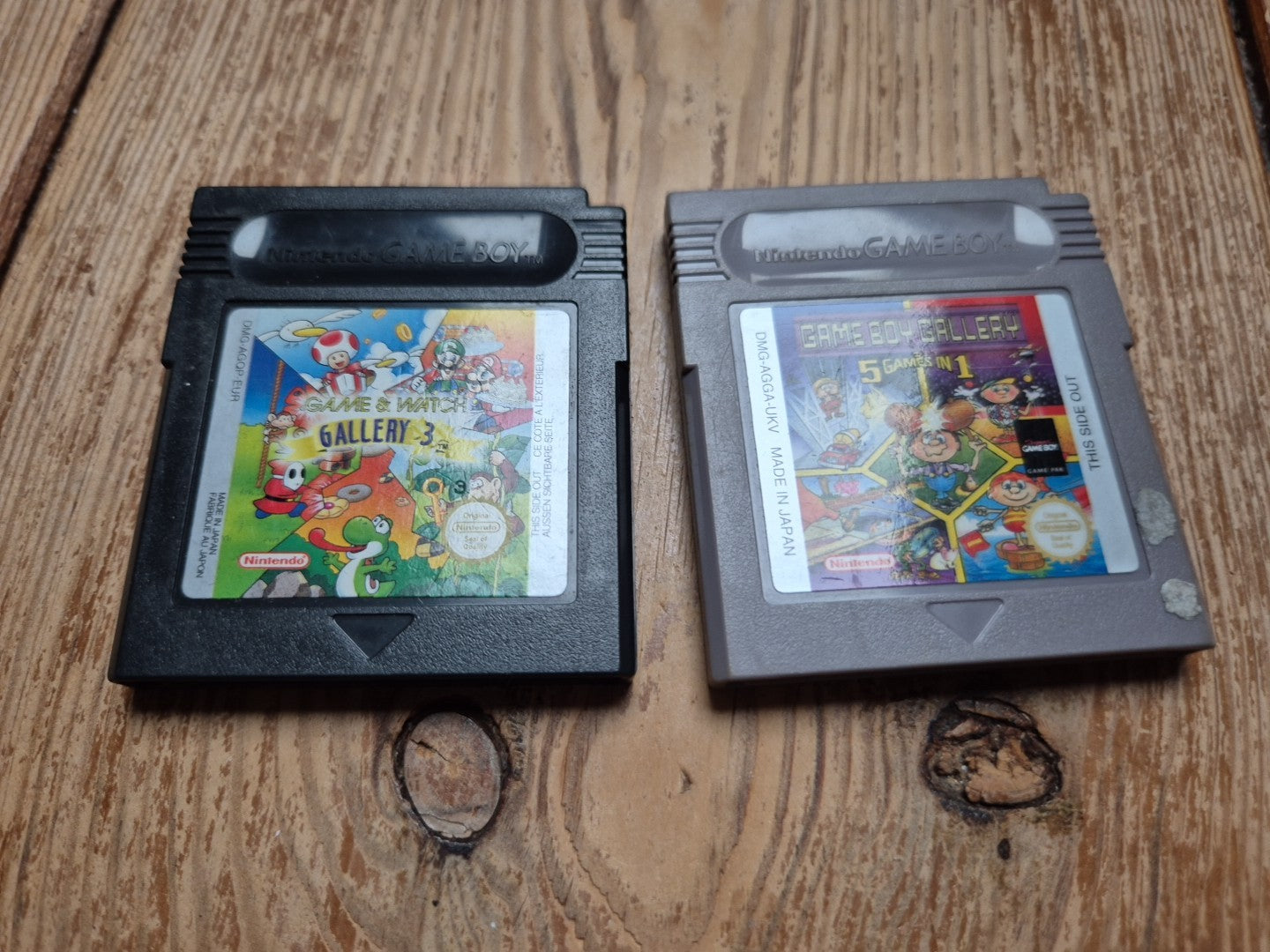 Game and Watch Gallery Bundle - 3 And 5 - Game Boy Nintendo PAL UK