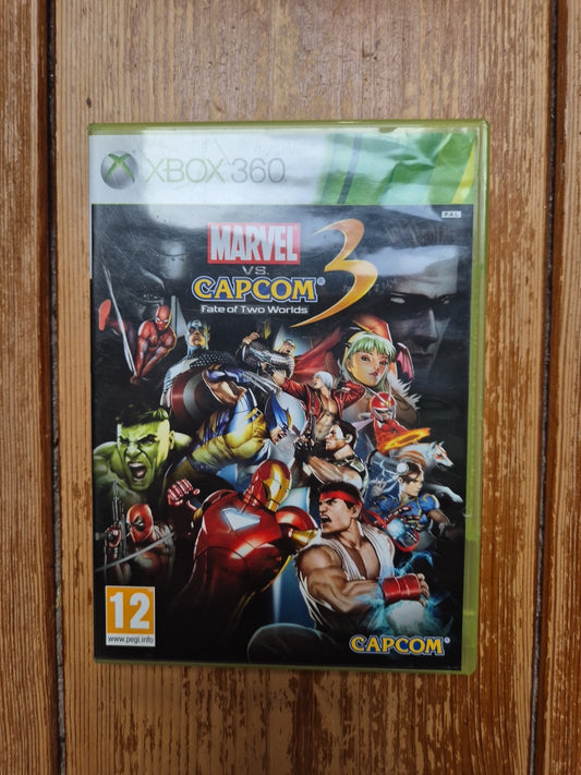 Marvel Vs Capcom 3: Fate of Two Worlds - Xbox 360 Complete With Manual PAL UK