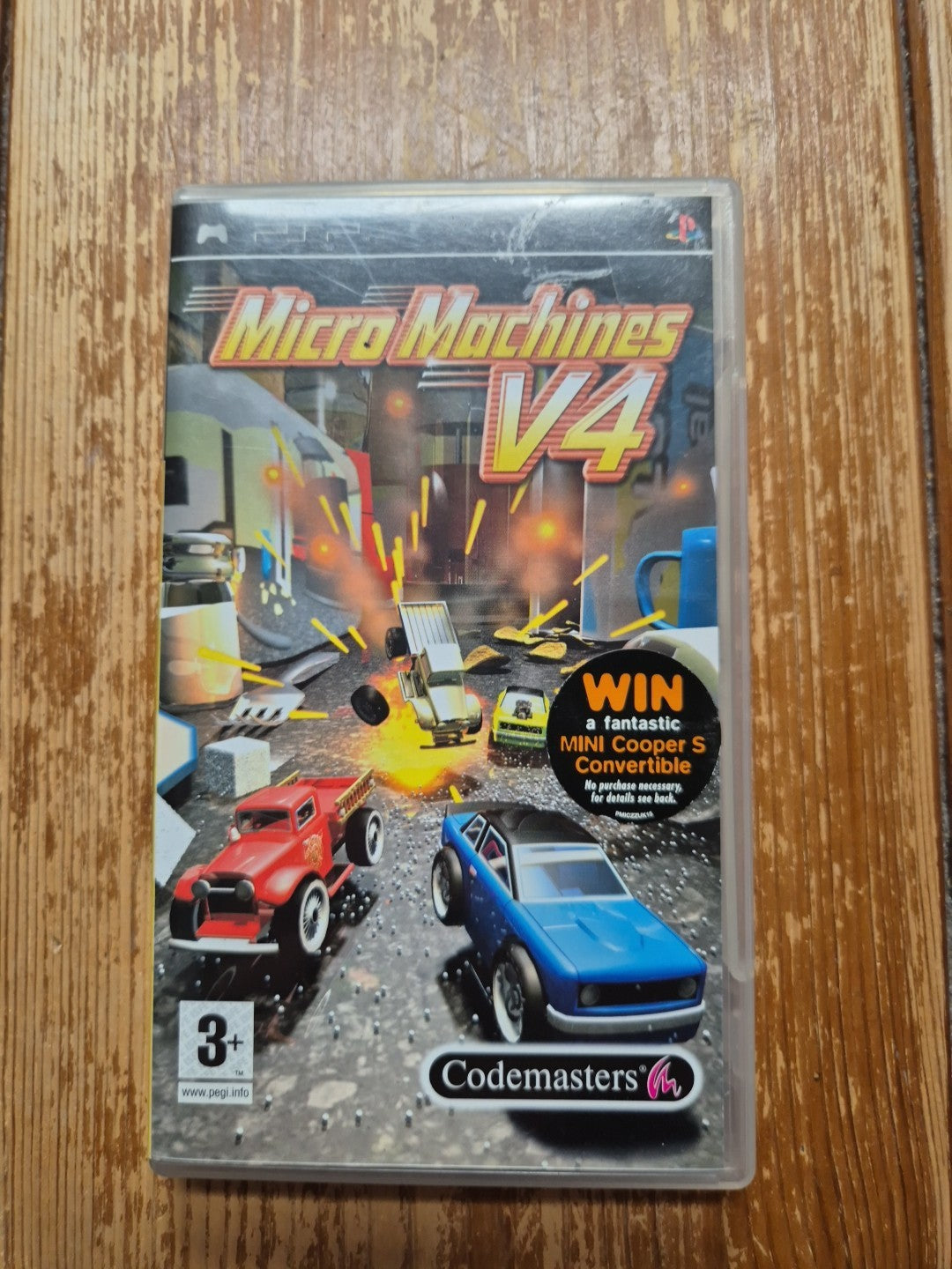 Micro Machines V4 Sony PSP - Compete With Manual PAL UK