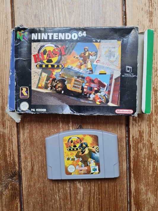 Blast Corps (N64) Nintendo 64 PAL UK Boxed With Insert