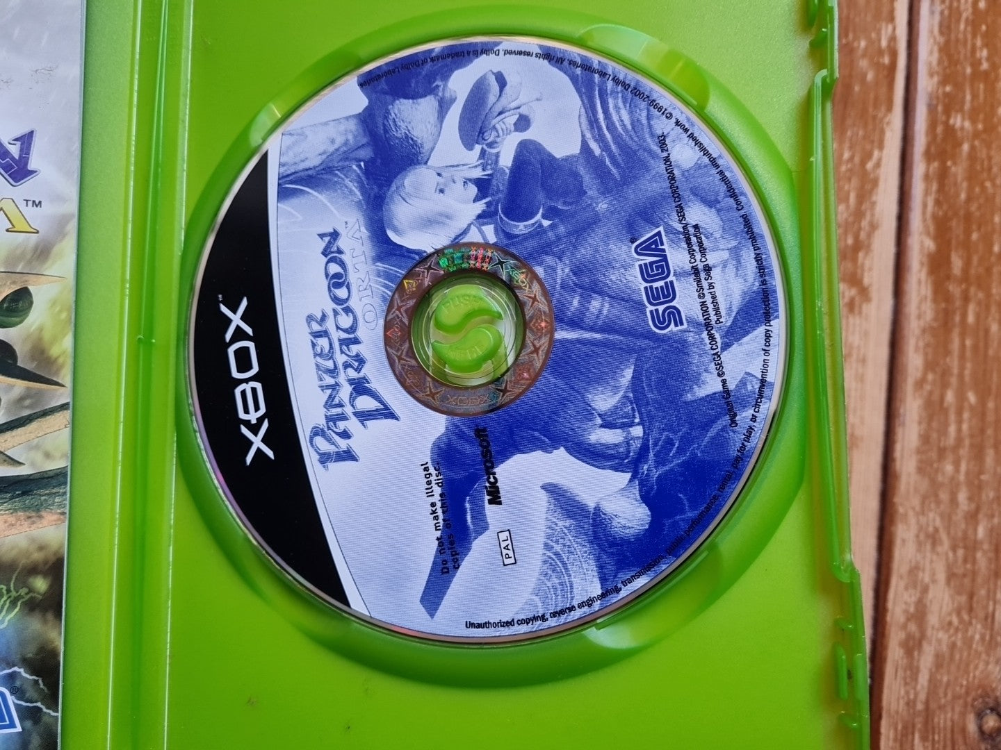 Panzer Dragoon Orta (Microsoft Xbox, 2003) - Complete With Manual PAL UK