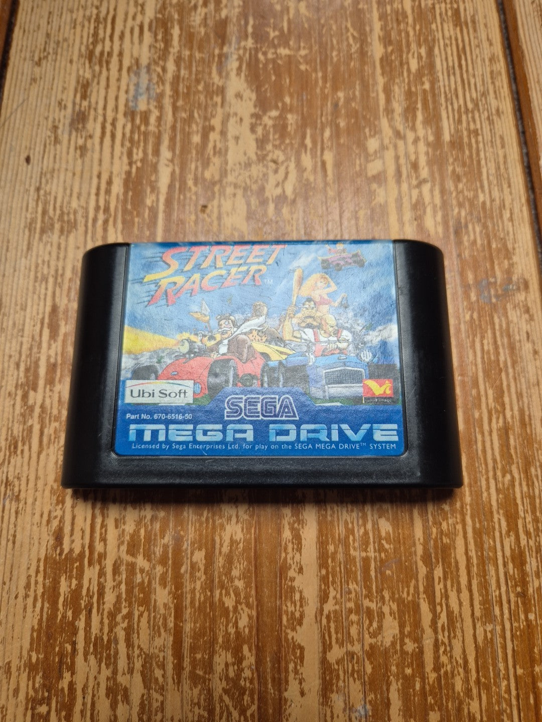 Sega Mega Drive - Street Racer - PAL UK