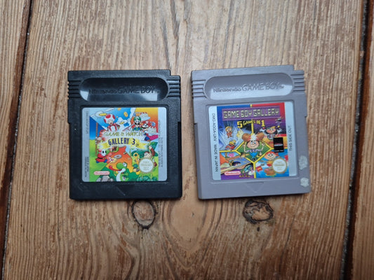 GAME & AND WATCH GALLERY Bundle - 3 And 5 - Game Boy Nintendo PAL UK