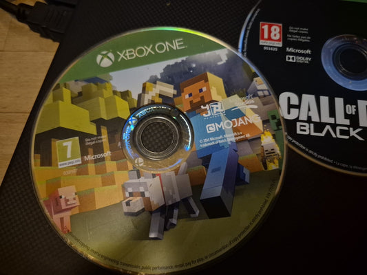 3 Xbox Games -Minecraft Xbox One Edition, GTA 3 And Call of duty 3 PAL UK