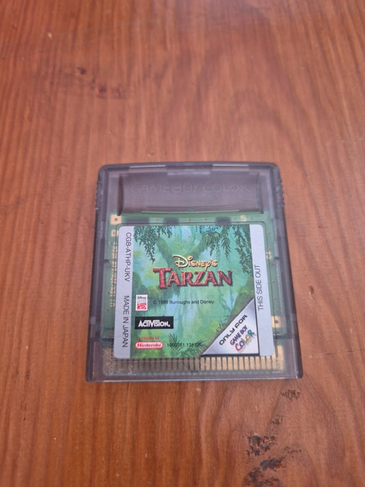 Disney's Tarzan (Nintendo Game Boy Color, 1999) PAL UK version