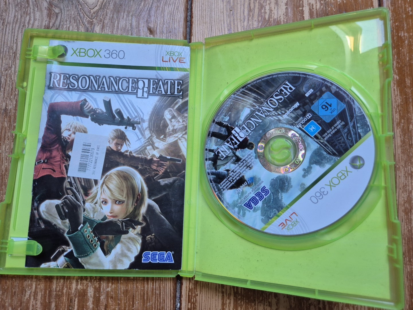 Resonance Of Fate - Xbox 360 - Complete With Manual PAL UK