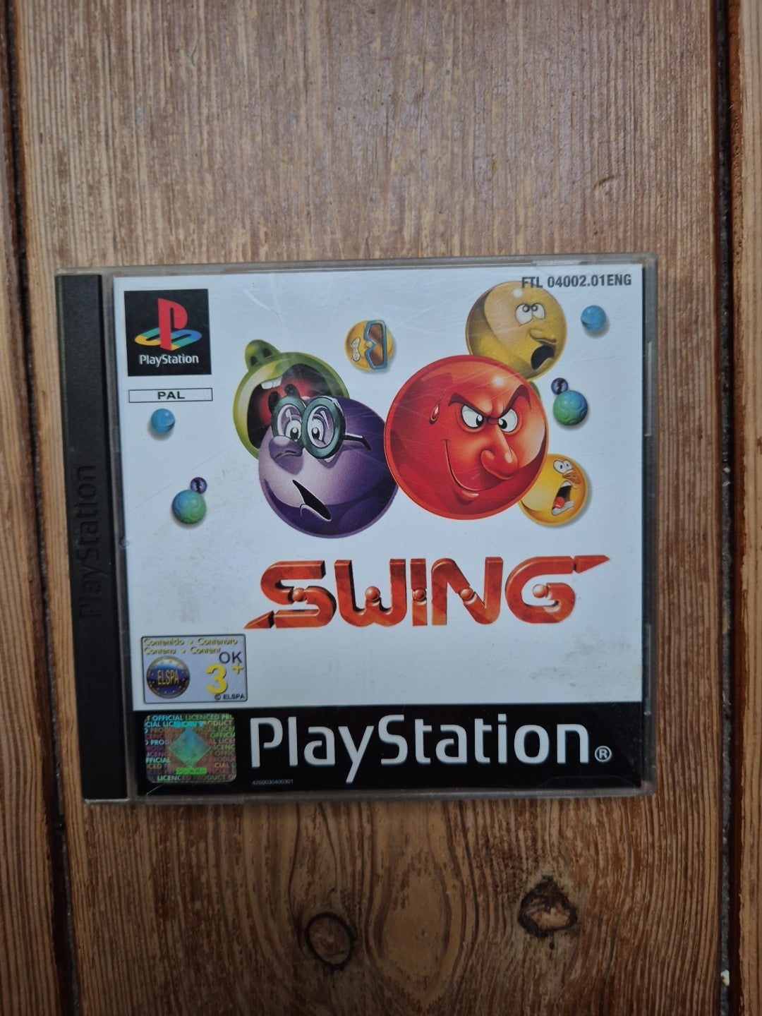 Swing - PS1 PlayStation 1 - PAL UK version