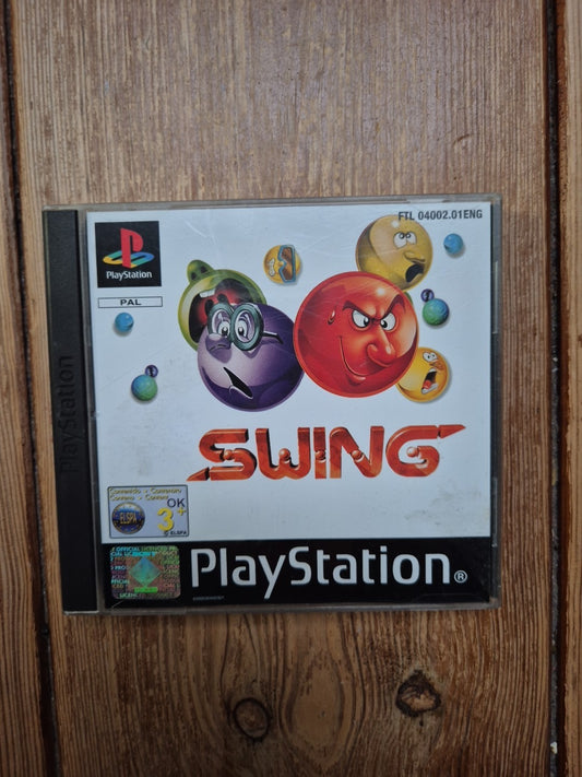 Swing - PS1 PlayStation 1 - PAL UK version