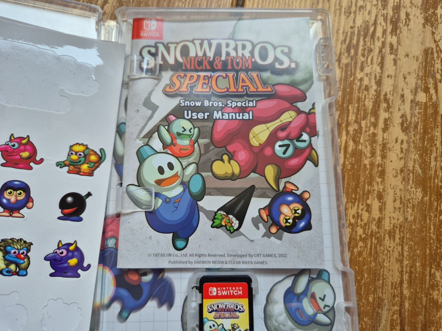 Snow Bros Nick & Tom Special Nintendo Switch Complete PAL UK
