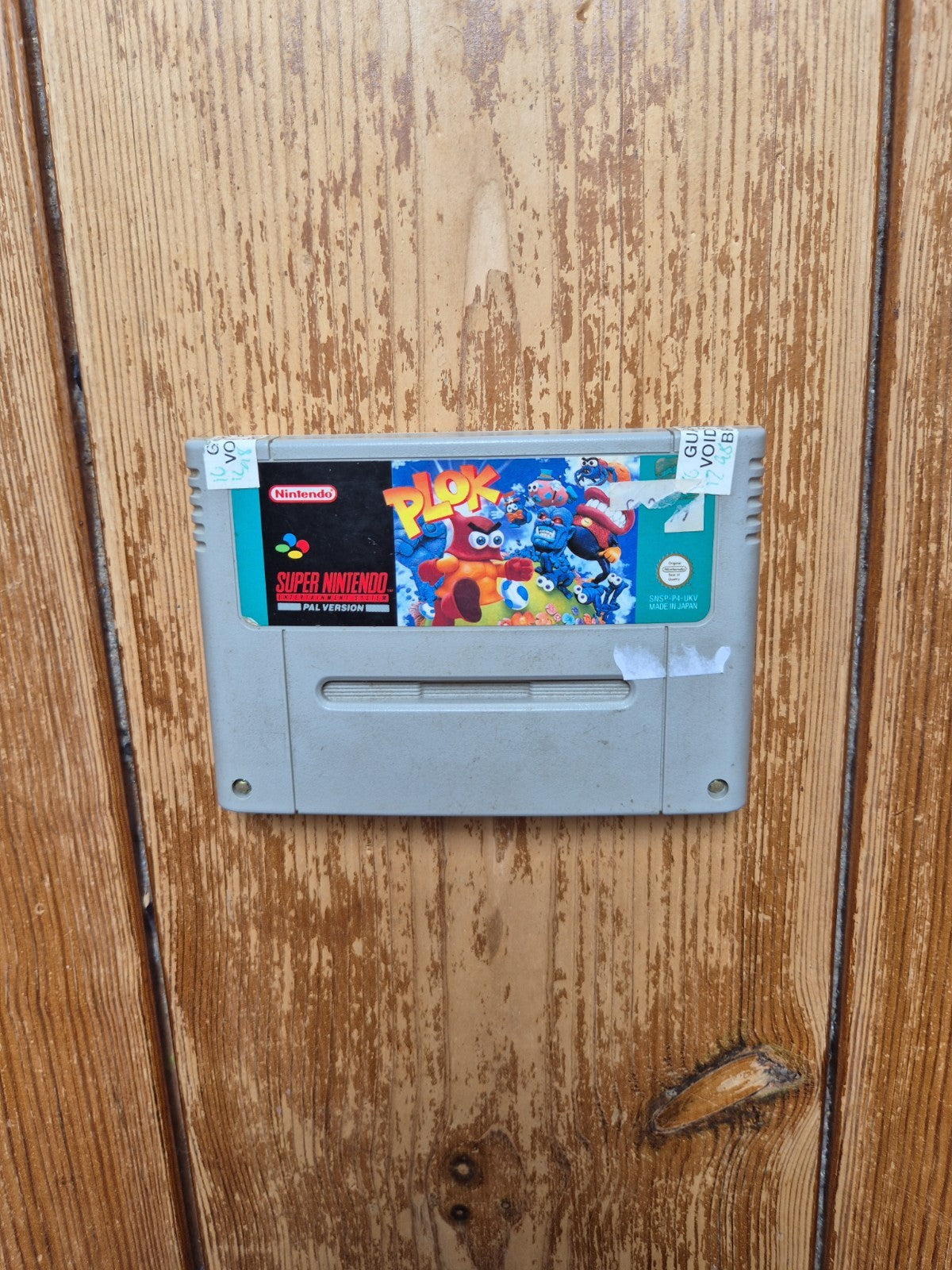 Plok - SNES Super Nintendo - PAL - UK
