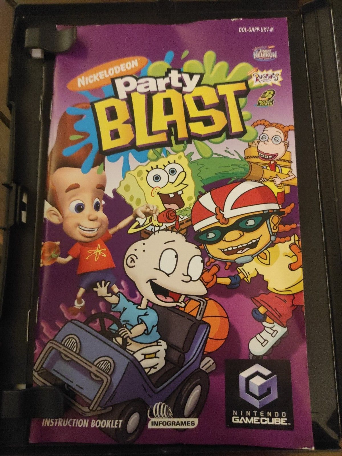 Nickelodeon Party Blast (Nintendo GameCube) - PAL UK Complete with Manual
