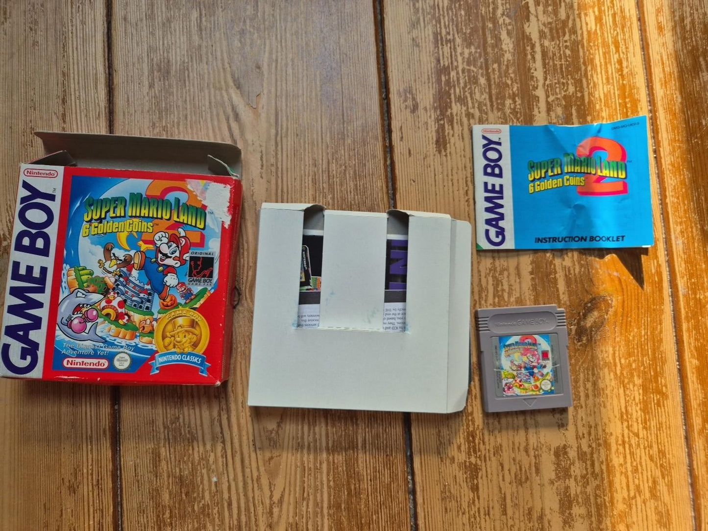 Super Mario Land 2 - Nintendo Game Boy - Nintendo Classics PAL Complete