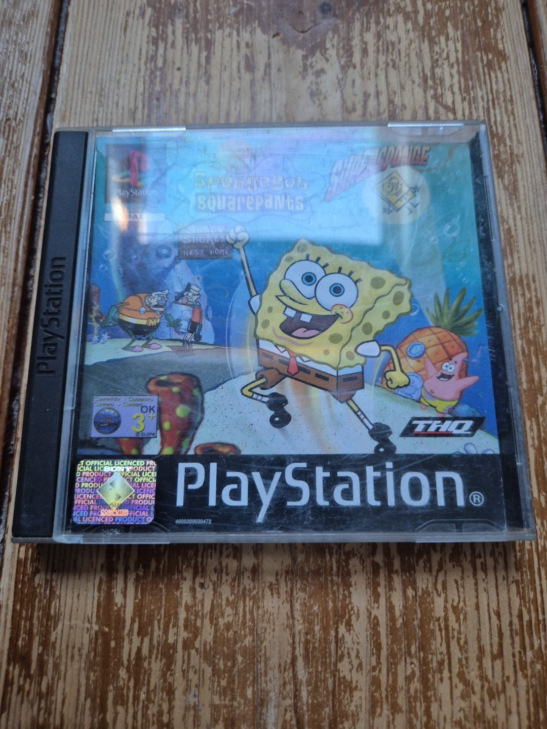 SpongeBob Squarepants Supersponge PlayStation UK PAL PS1