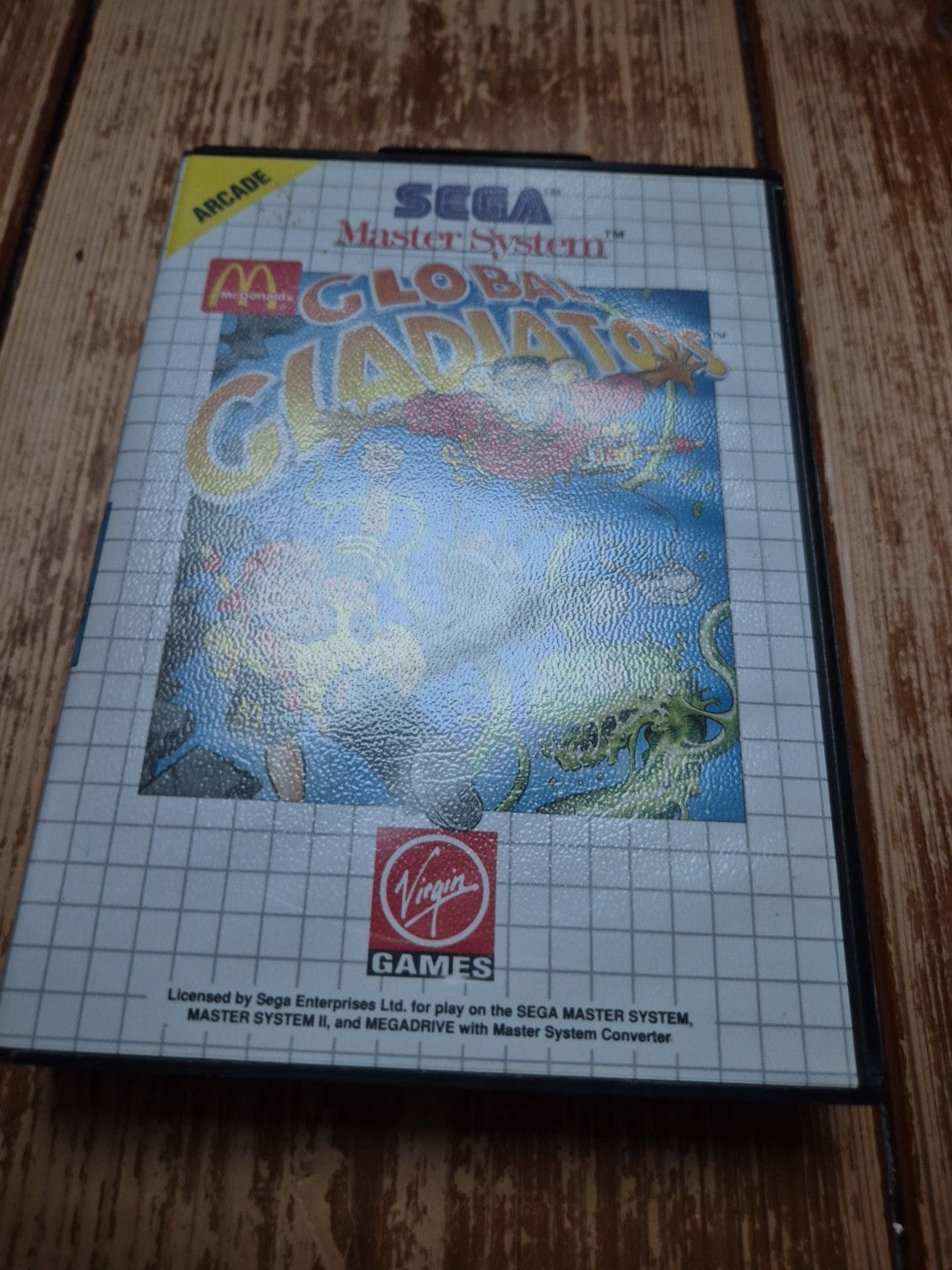 Global Gladiators – Sega Master System – PAL UK