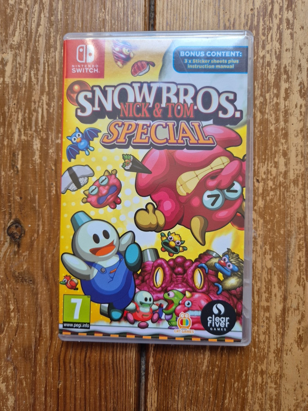 Snow Bros Nick & Tom Special Nintendo Switch Complete PAL UK