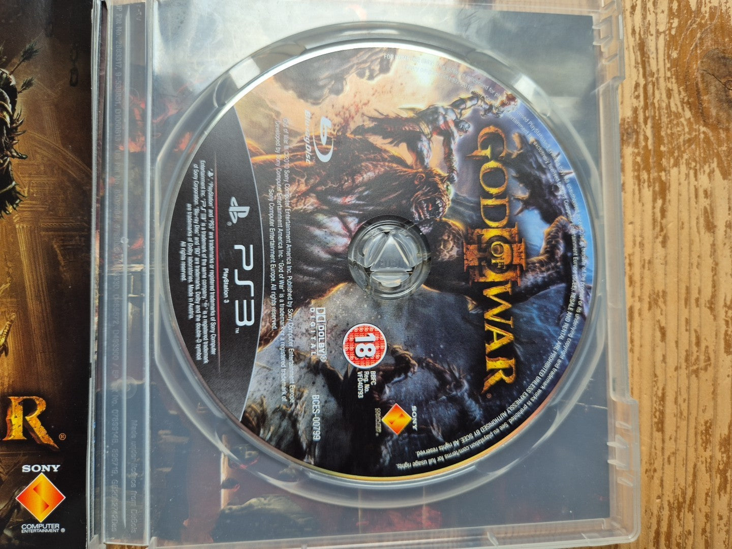 God Of War 3 - PS3 PlayStation 3 - Complete With Manual PAL UK