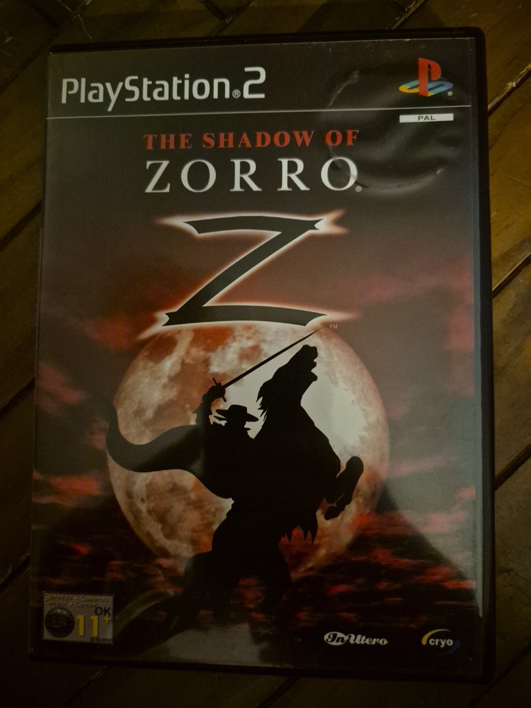 The Shadow Of Zorro PlayStation 2 Pal Complete With Manual PS2