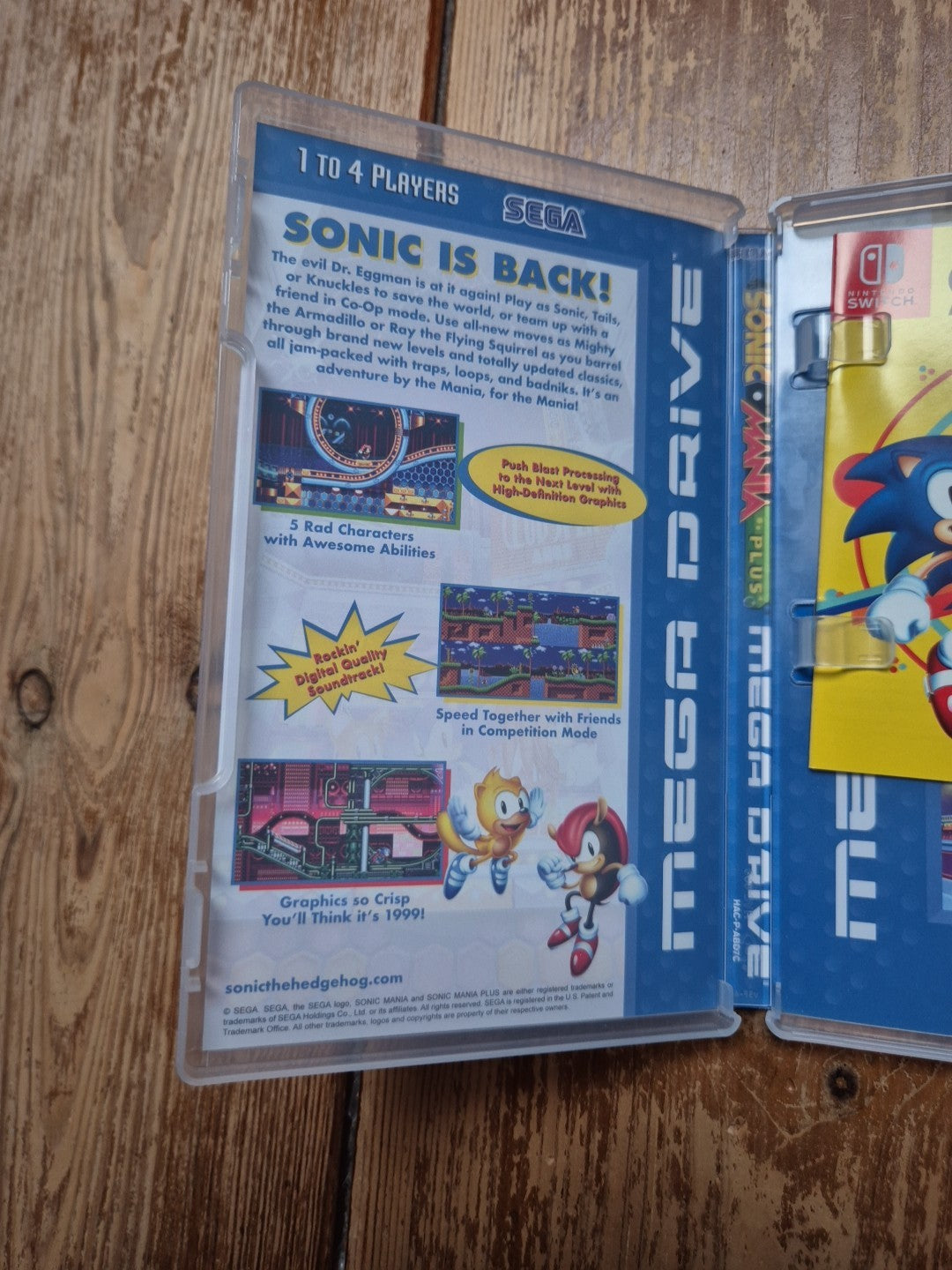 Sonic Mania - Nintendo Switch - PAL UK