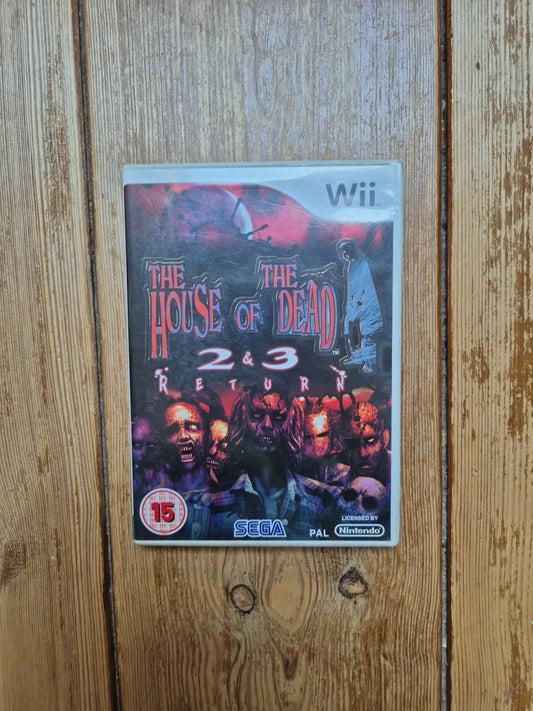 Nintendo Wii PAL - The House of the Dead 2&3 Return - Complete With Manual
