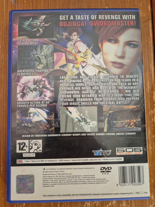 Bujingai: Swordmaster (Sony PlayStation 2, 2005) - PS2 - PAL UK version